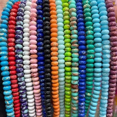 5*8mm Perla di Piedra di Abako Natural